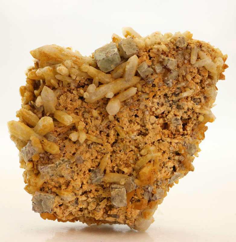 Fluorite and Quartz Cluster, Brandberg Mnt, Namibia