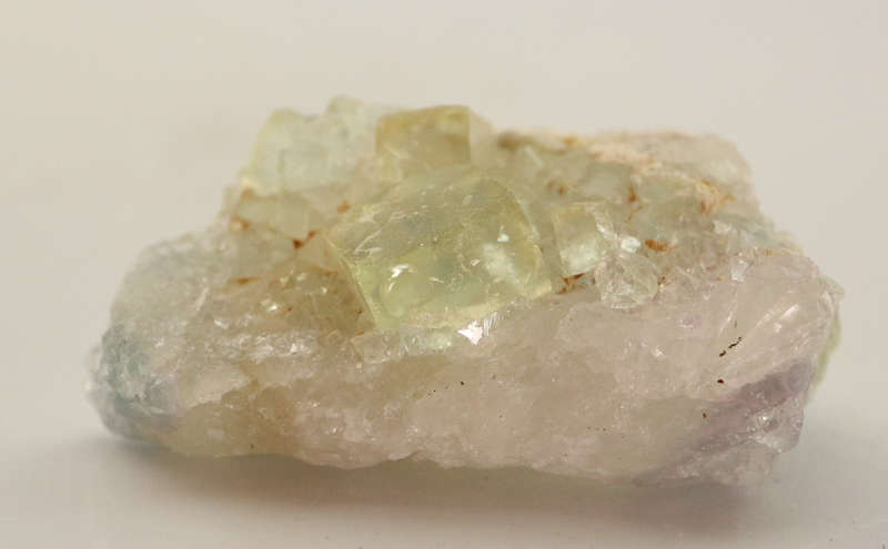Fluorite on Matrix, Khorixas, Kaokoveld, Namibia