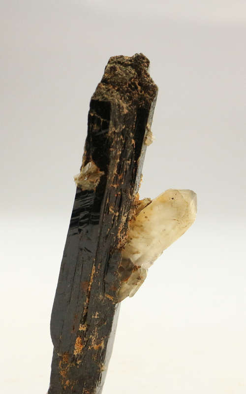 Smoky Quartz on Aegirine, Zomba Mnt, Malawi