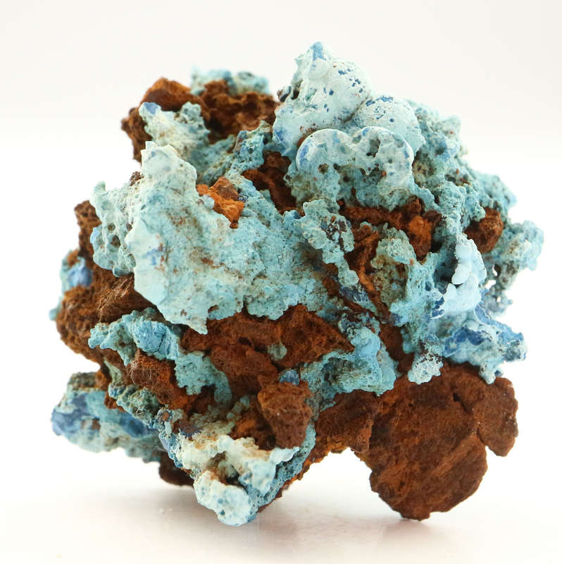Shattuckite on Matrix, Tantara Mine, DRC