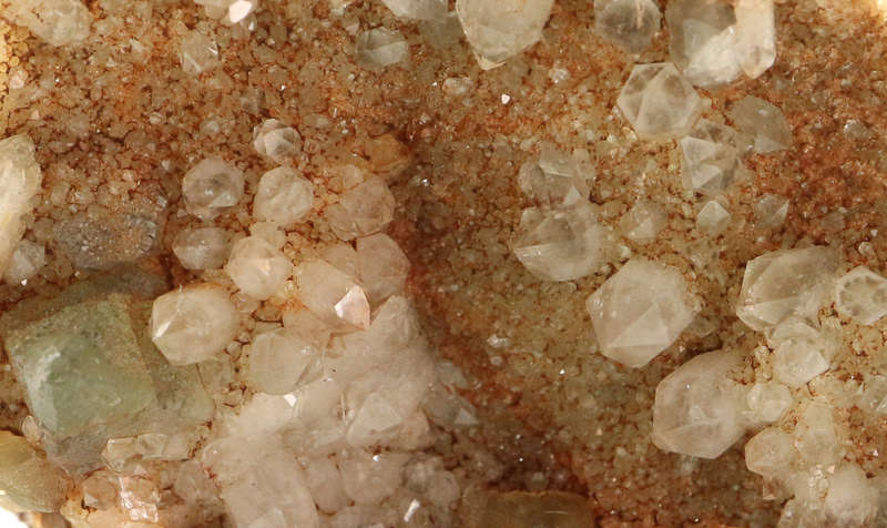 Fluorite and Quartz on Matrix, Riemvasmaak, Northern Cape, South Africa