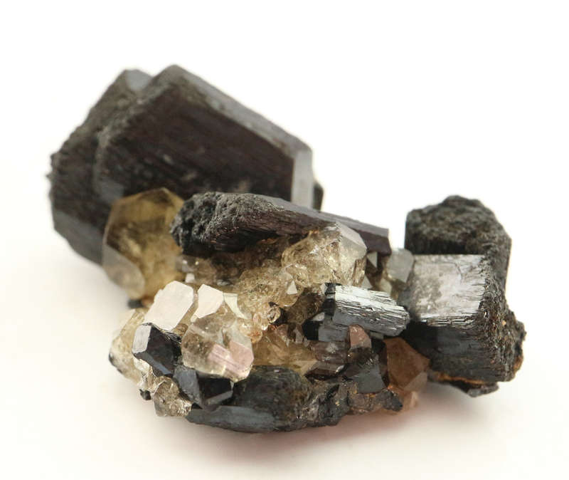 Quartz on Tourmaline cluster, Erongo Mnt Region, Namibia