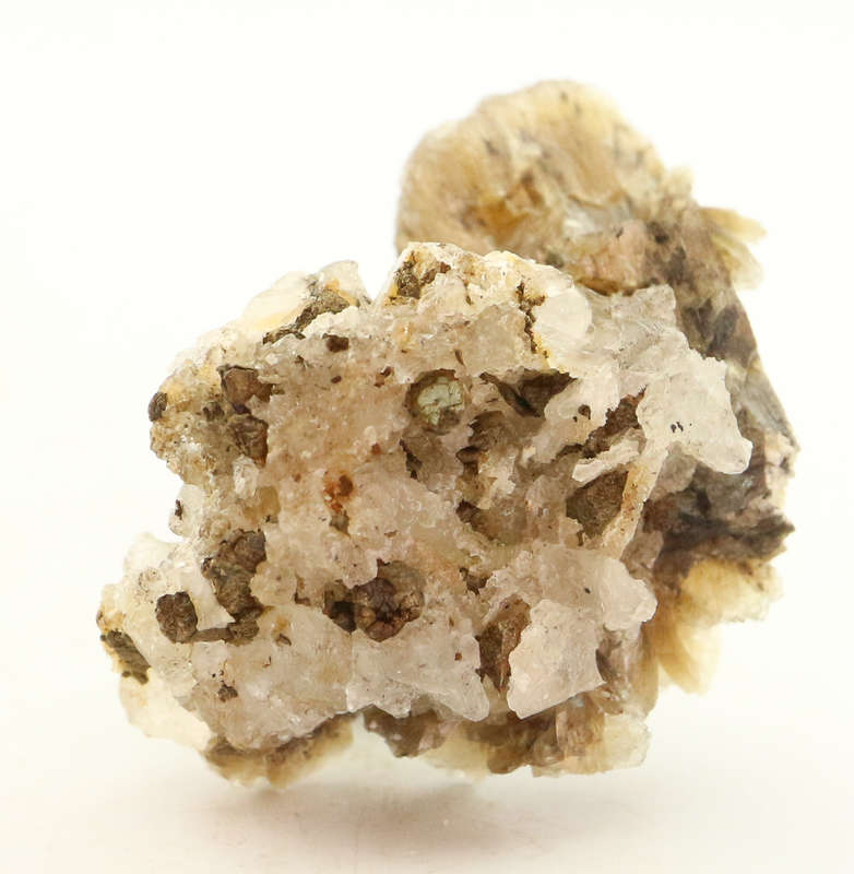 Stilbite on Matrix, Gobobosebberge Mnt, Namibia