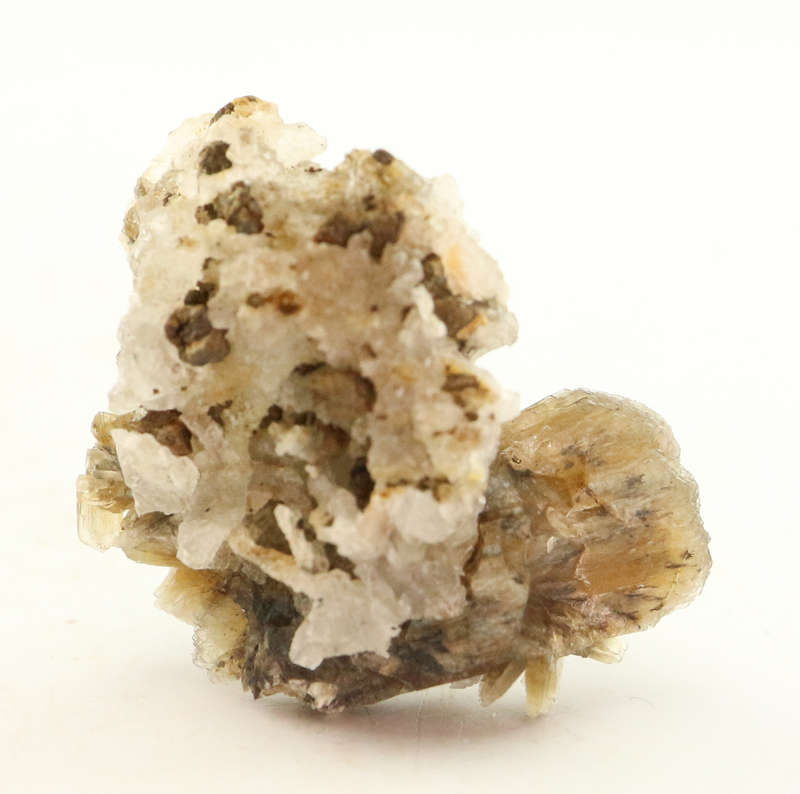Stilbite on Matrix, Gobobosebberge Mnt, Namibia