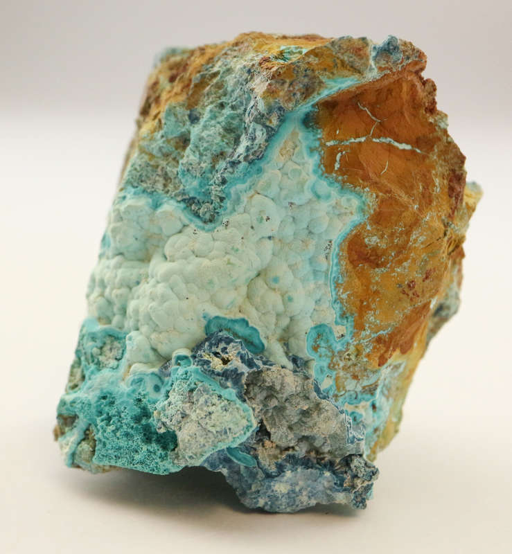 Shattuckite on Matrix, Kaokoveld Region, Namibia