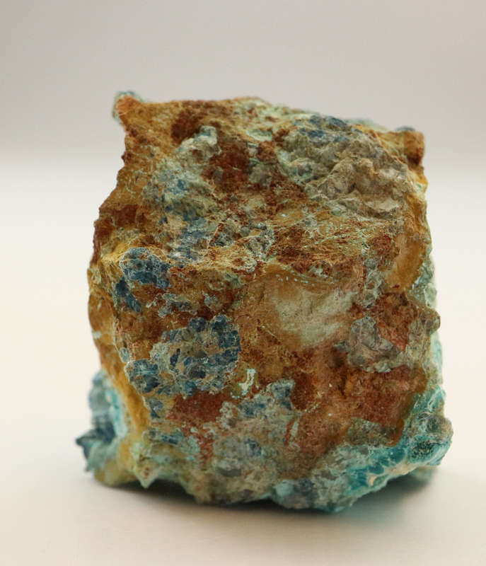 Shattuckite on Matrix, Kaokoveld Region, Namibia