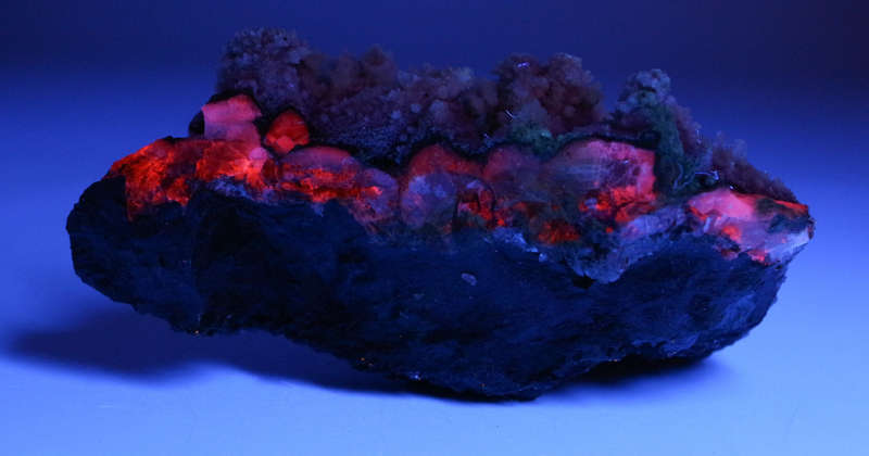 Calcite on Matrix, N`Chwaning II, Northern Cape, South Africa