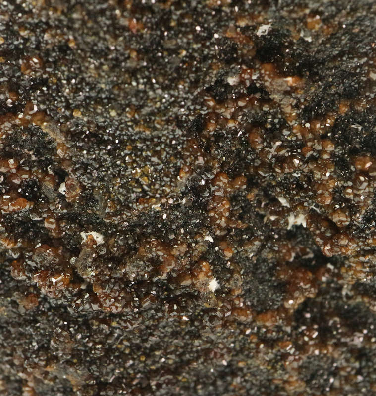 Hematite and Andradite Garnet, N`Chwaning II, Northern Cape, South Africa