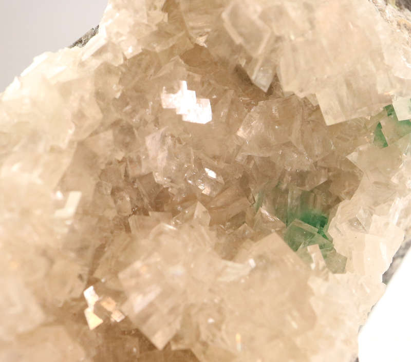 Calcite and Malachite, Tsumeb Mine, Namibia