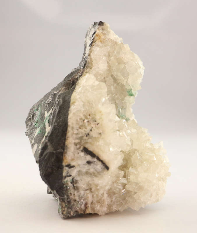 Calcite and Malachite, Tsumeb Mine, Namibia