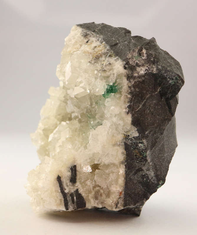 Calcite and Malachite, Tsumeb Mine, Namibia