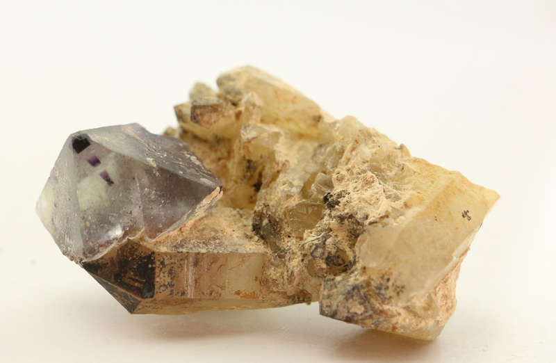 Fluorite on Quartz, Riemvasmaak, Northern Cape, South Africa