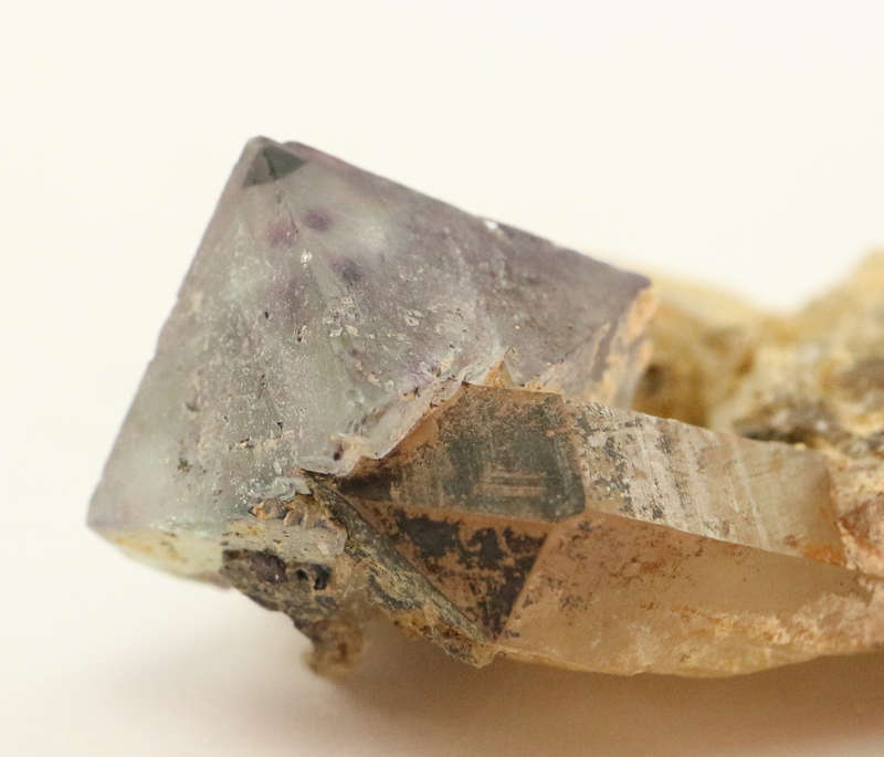 Fluorite on Quartz, Riemvasmaak, Northern Cape, South Africa