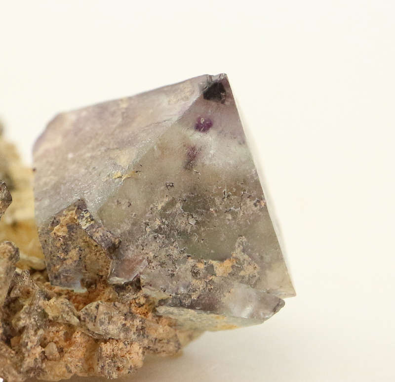 Fluorite on Quartz, Riemvasmaak, Northern Cape, South Africa