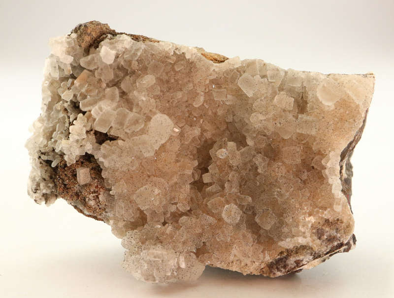 Manganite on calcite on Matrix, N`Chwaning II, Northern Cape, South Africa