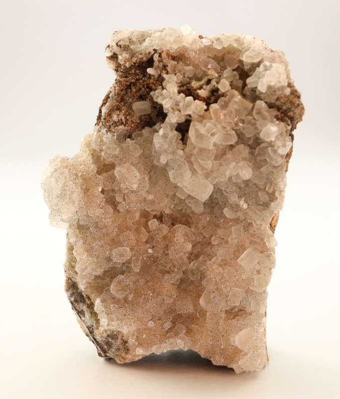 Manganite on calcite on Matrix, N`Chwaning II, Northern Cape, South Africa