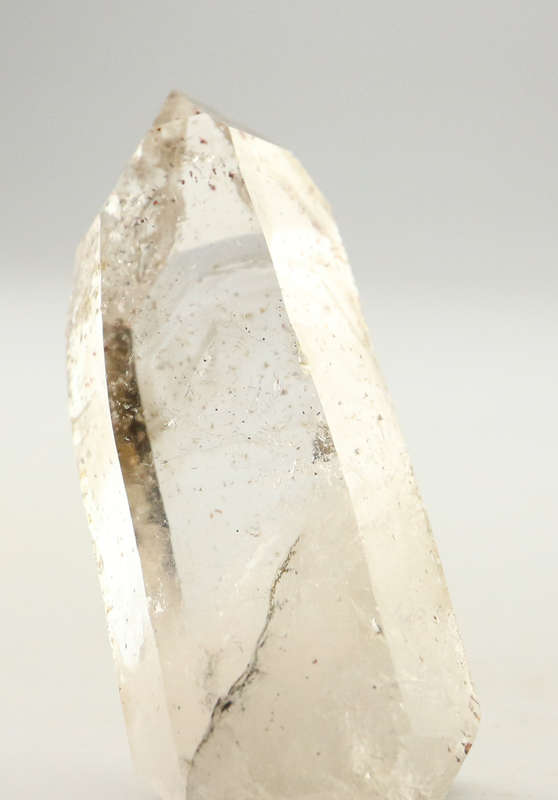 Quartz with Hematite, Gobobosebberge Mnt, Namibia