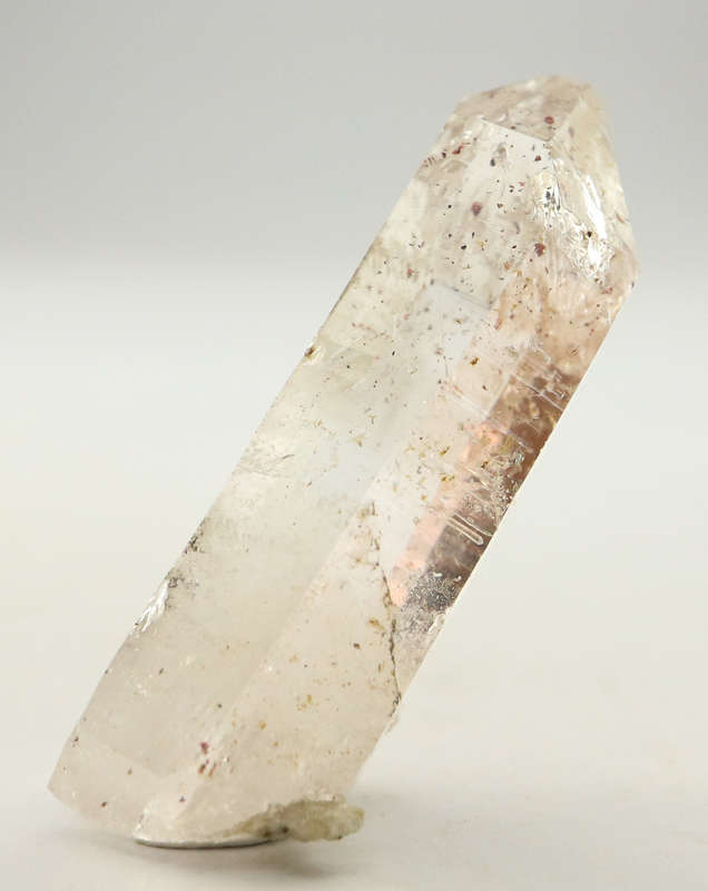 Quartz with Hematite, Gobobosebberge Mnt, Namibia