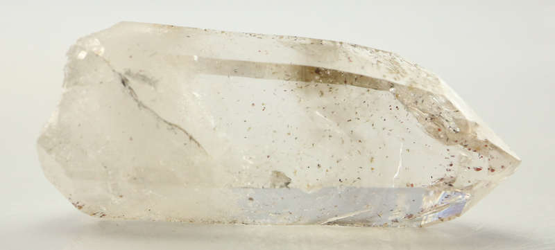 Quartz with Hematite, Gobobosebberge Mnt, Namibia