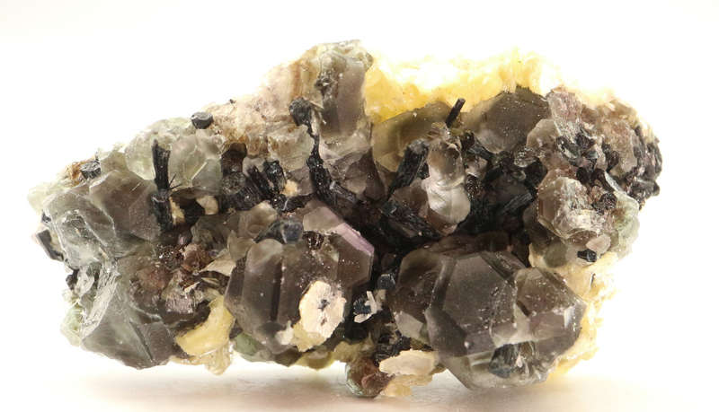 Fluorite, Muscovite Cluster, Erongo Mnt Region, Namibia