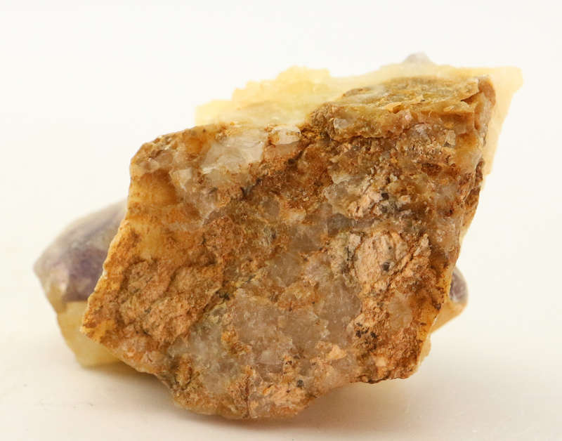 Fluorite on Quartz, Orange River Area, Northern Cape, South Africa