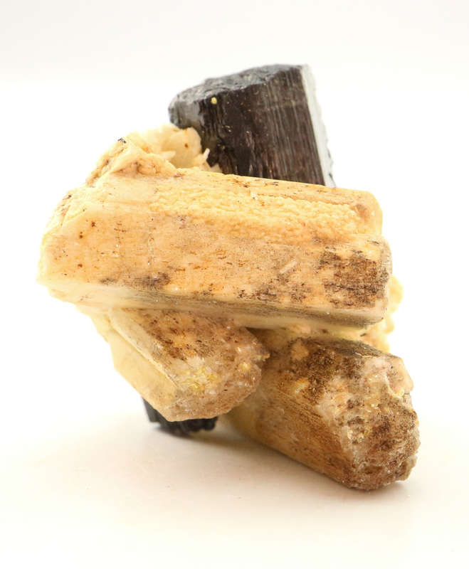 Schorl, Feldspar Cluster, Erongo Mnt Region, Namibia