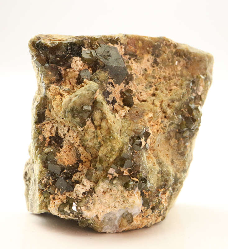 Demantoid Garnet on Matrix, Erongo Mnt Region, Namibia