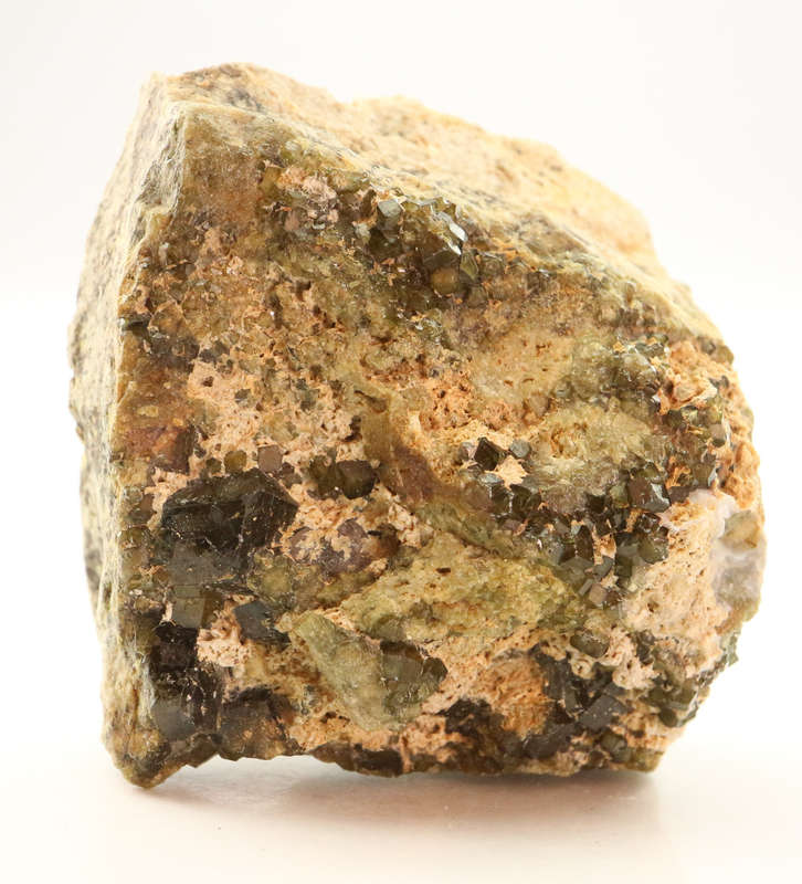 Demantoid Garnet on Matrix, Erongo Mnt Region, Namibia