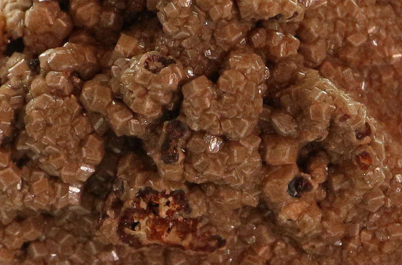 Andradite Garnet on Hematite, Wessels Mine, Northern Cape, South Africa