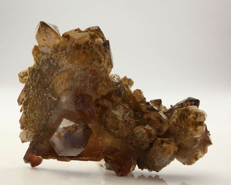 Amethyst Hematite Quartz Cluster, Orange River Area, Northern Cape, South Africa