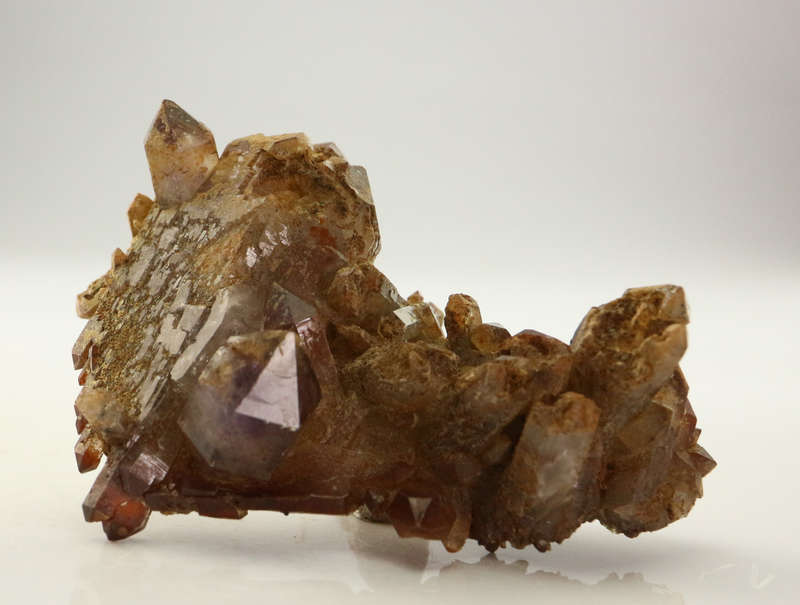 Amethyst Hematite Quartz Cluster, Orange River Area, Northern Cape, South Africa
