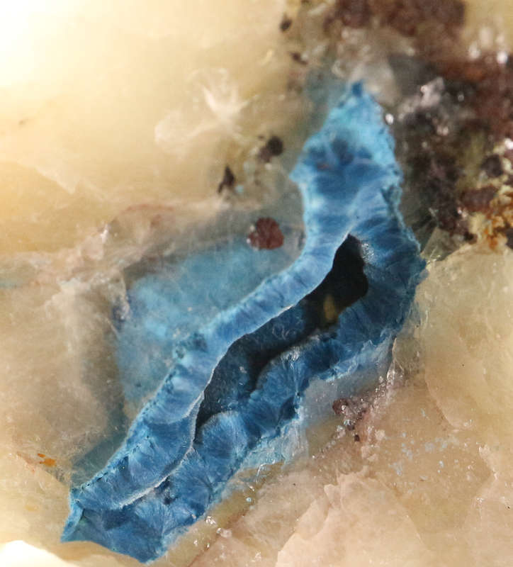 Shattuckite Vug, Kaokoveld Region, Namibia