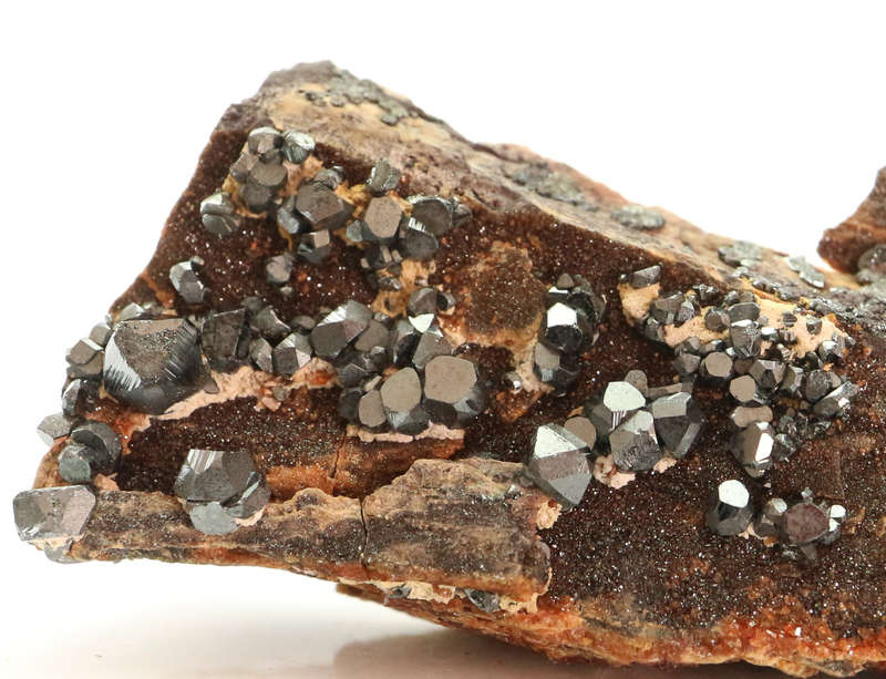 Hematite on Matrix, N`Chwaning II, Northern Cape, South Africa