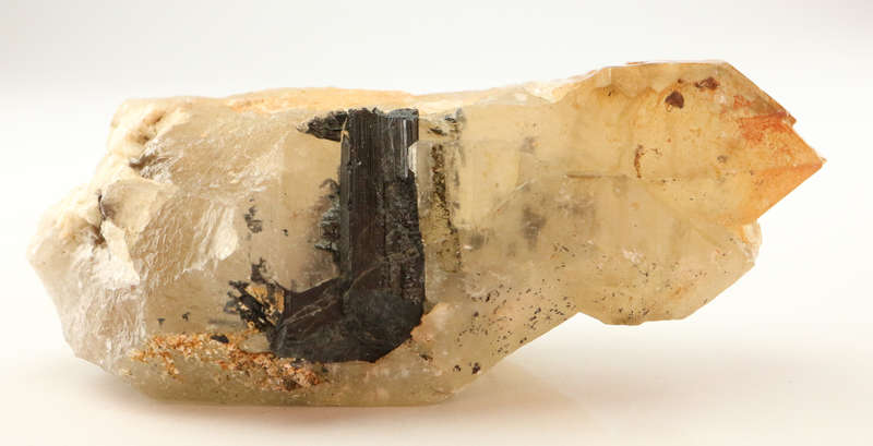 Tourmaline on Quartz, Karibib, Namibia