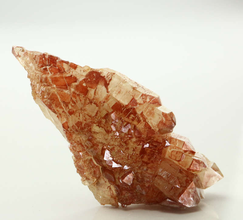 Red Hematite incl Quartz Cluster, Orange River Area, Northern Cape, South Africa