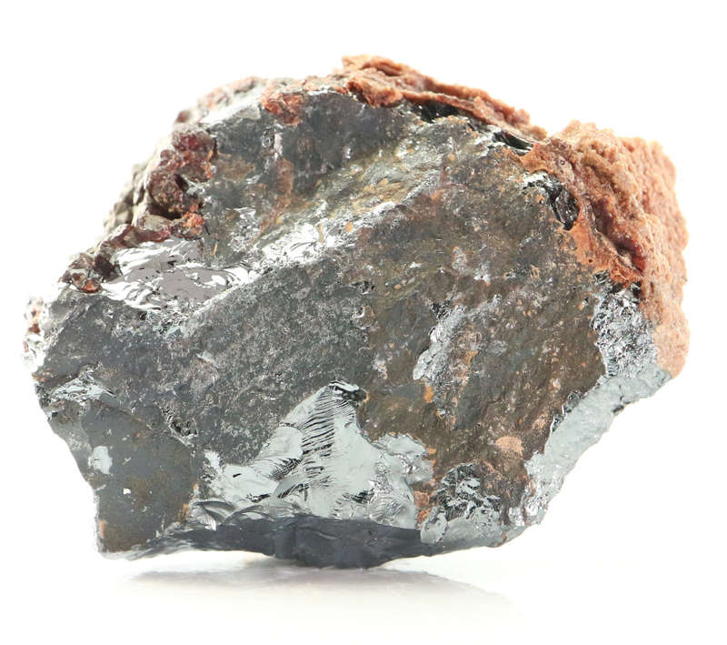 Andradite on Hematite, N`Chwaning II, Northern Cape, South Africa
