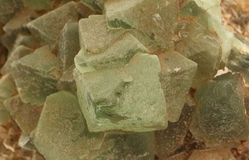 Fluorite on Matrix, Riemvasmaak, Northern Cape, South Africa