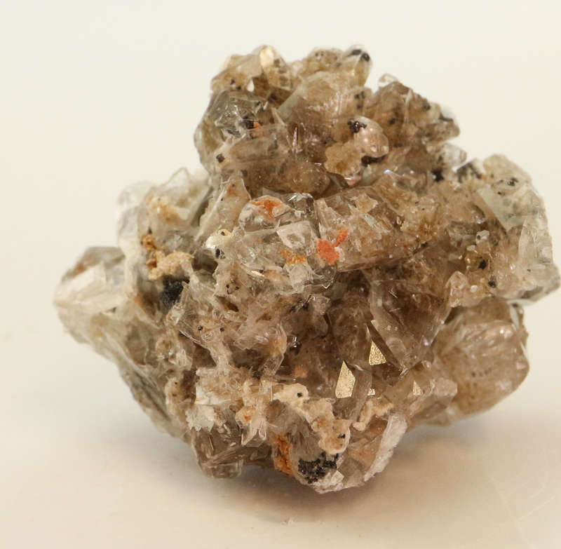 Hematite on Calcite Cluster, N`Chwaning II, Northern Cape, South Africa