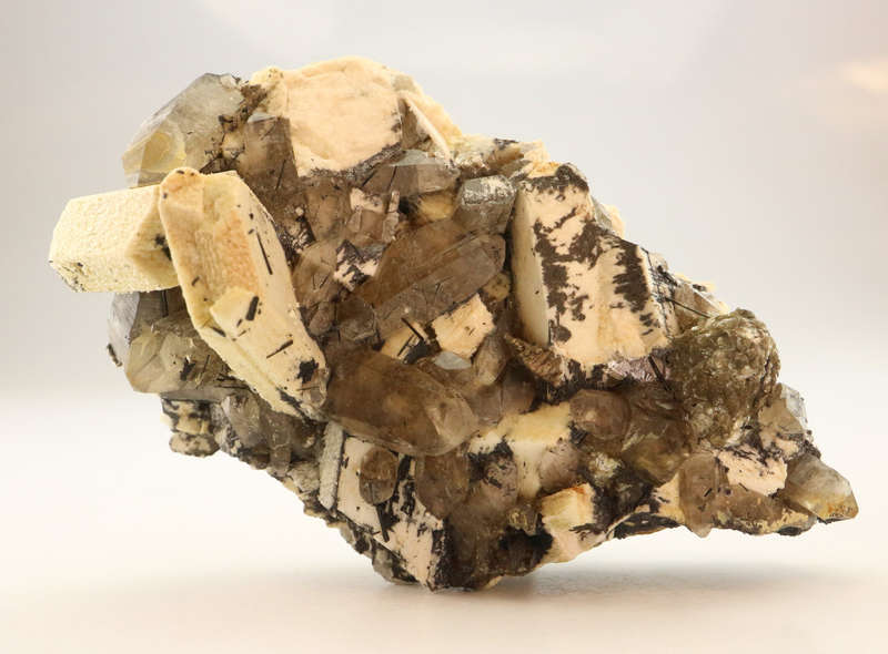 Smoky Quartz & Feldspar Cluster, Erongo Mnt Region, Namibia