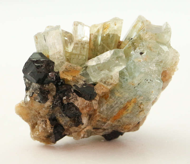 Aquamarine and Schorl Cluster, Erongo Mnt Region, Namibia