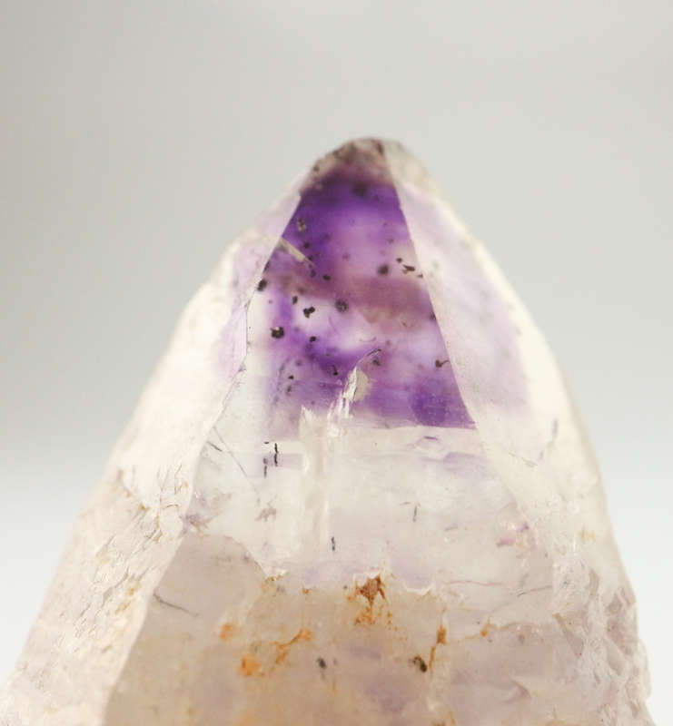 Amethyst Included Quartz Point, Gobobosebberge Mnt, Namibia