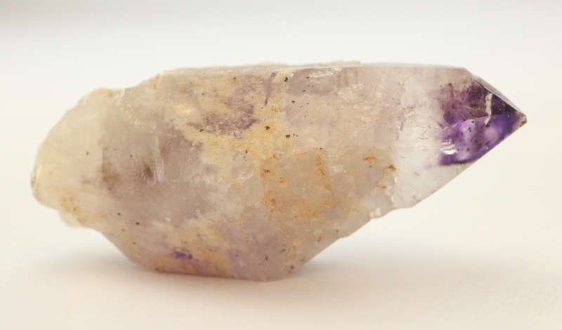 Amethyst Included Quartz Point, Gobobosebberge Mnt, Namibia