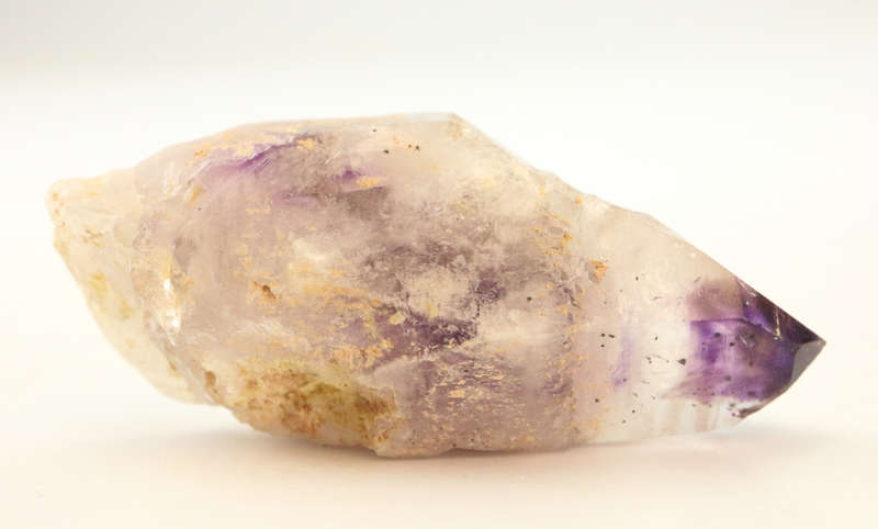 Amethyst Included Quartz Point, Gobobosebberge Mnt, Namibia