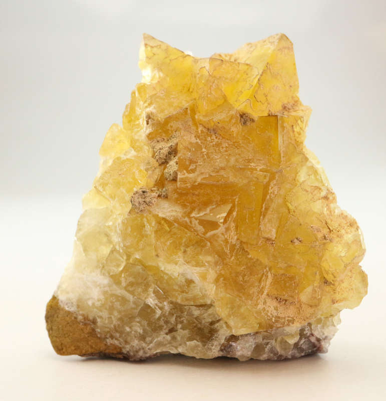 Yellow Fluorite Cluster, Okoruso Mine, Namibia