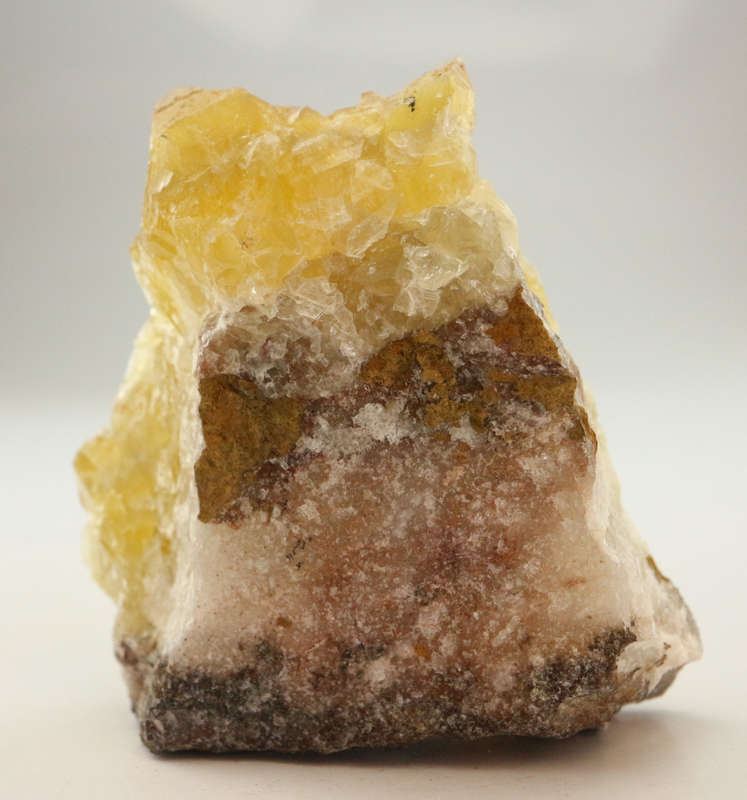 Yellow Fluorite Cluster, Okoruso Mine, Namibia