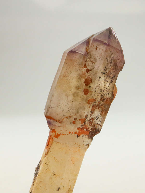 Amethyst & Hematite Quartz Scepter, Orange River Area, Northern Cape, South Africa