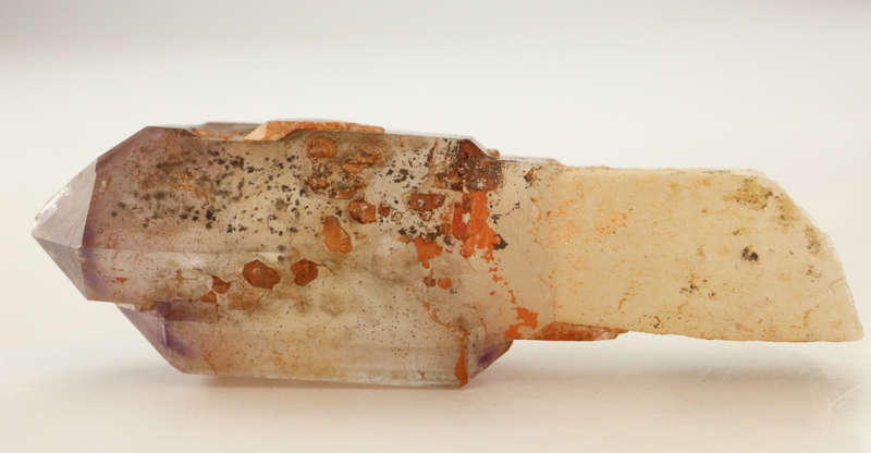 Amethyst & Hematite Quartz Scepter, Orange River Area, Northern Cape, South Africa