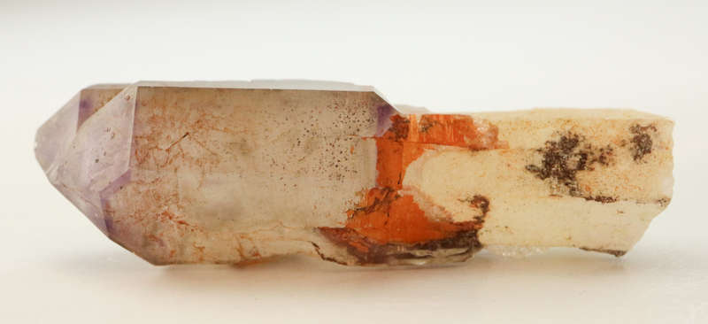 Amethyst & Hematite Quartz Scepter, Orange River Area, Northern Cape, South Africa