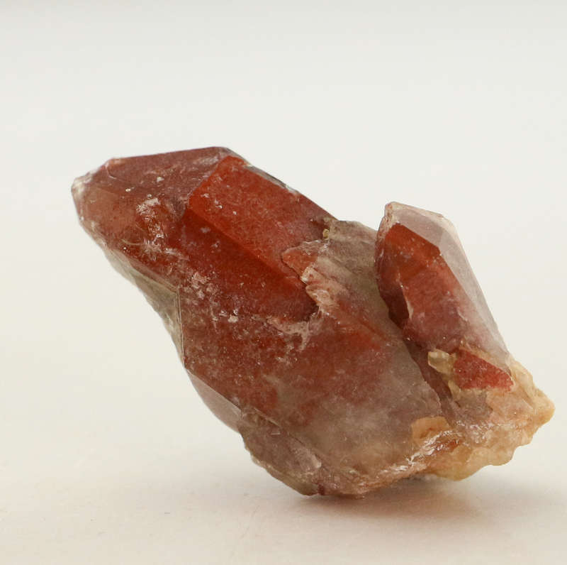 Red Hematite In Quartz, Orange River Area, Northern Cape, South Africa
