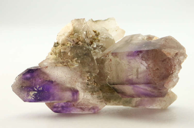Amethyst in Quartz Cluster, Gobobosebberge Mnt, Namibia